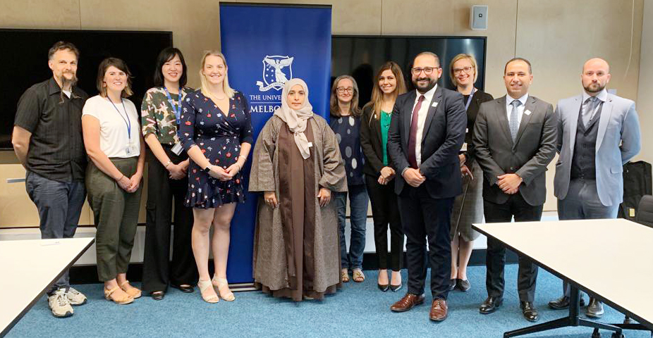 meeting with Uni Melbourne 29March2019a